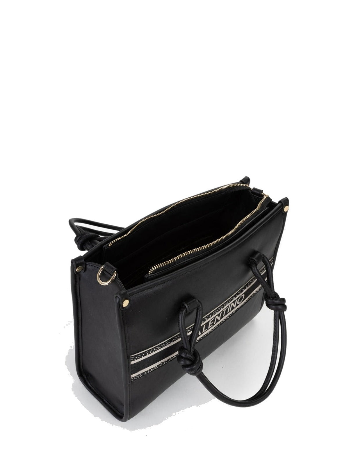 Women's Valentino Aella Shopper Bag in Black