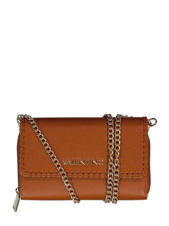 Women's Valentino Aleksandra Wallet & Chain in Tan