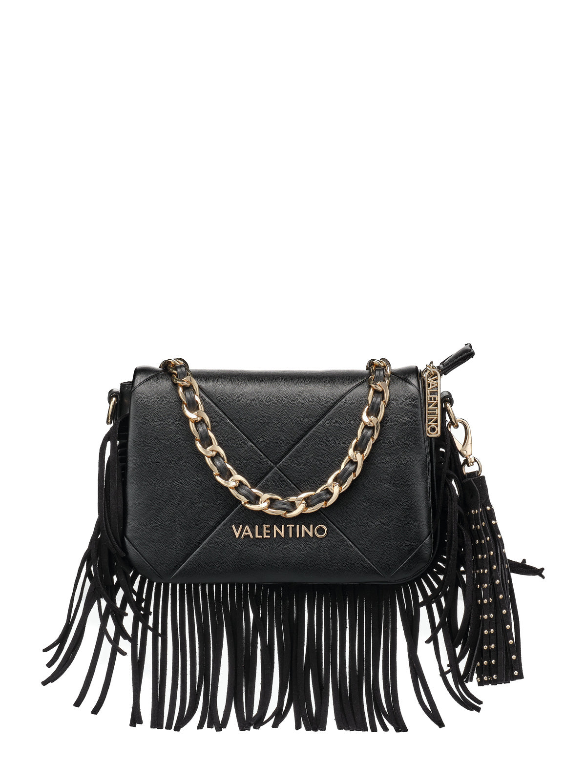 Women's Valentino Astrid Flap Bag In Black
