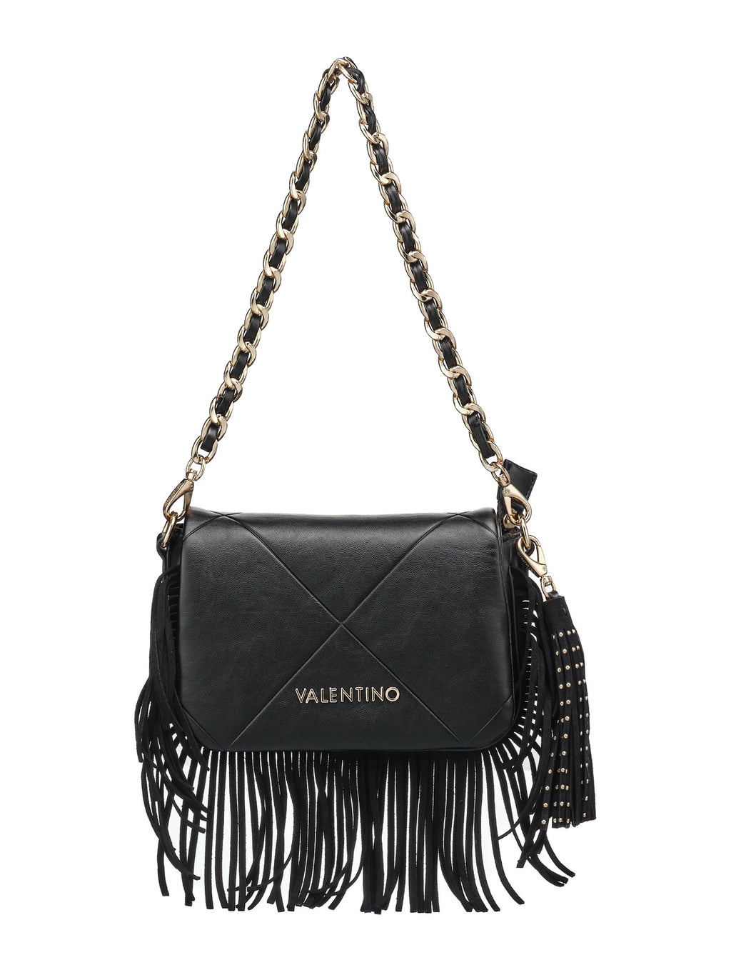 Women's Valentino Astrid Flap Bag In Black