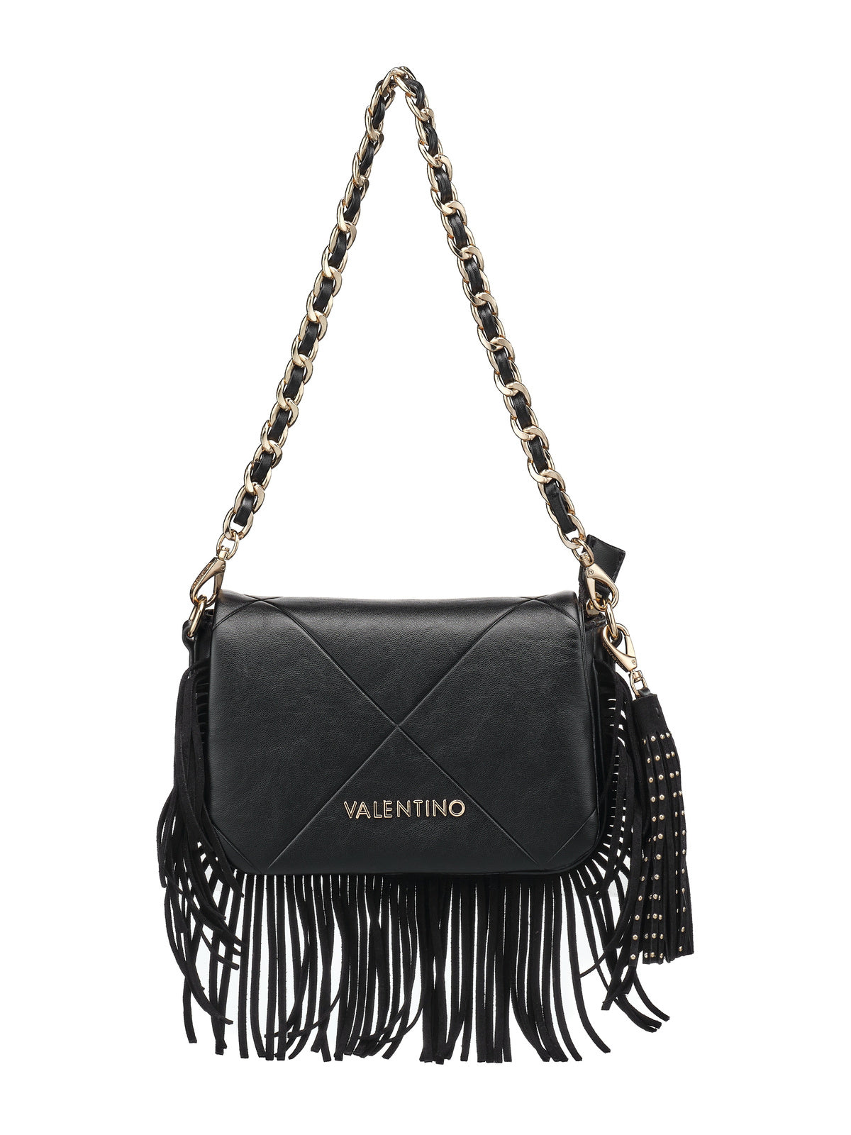 Women's Valentino Astrid Flap Bag In Black
