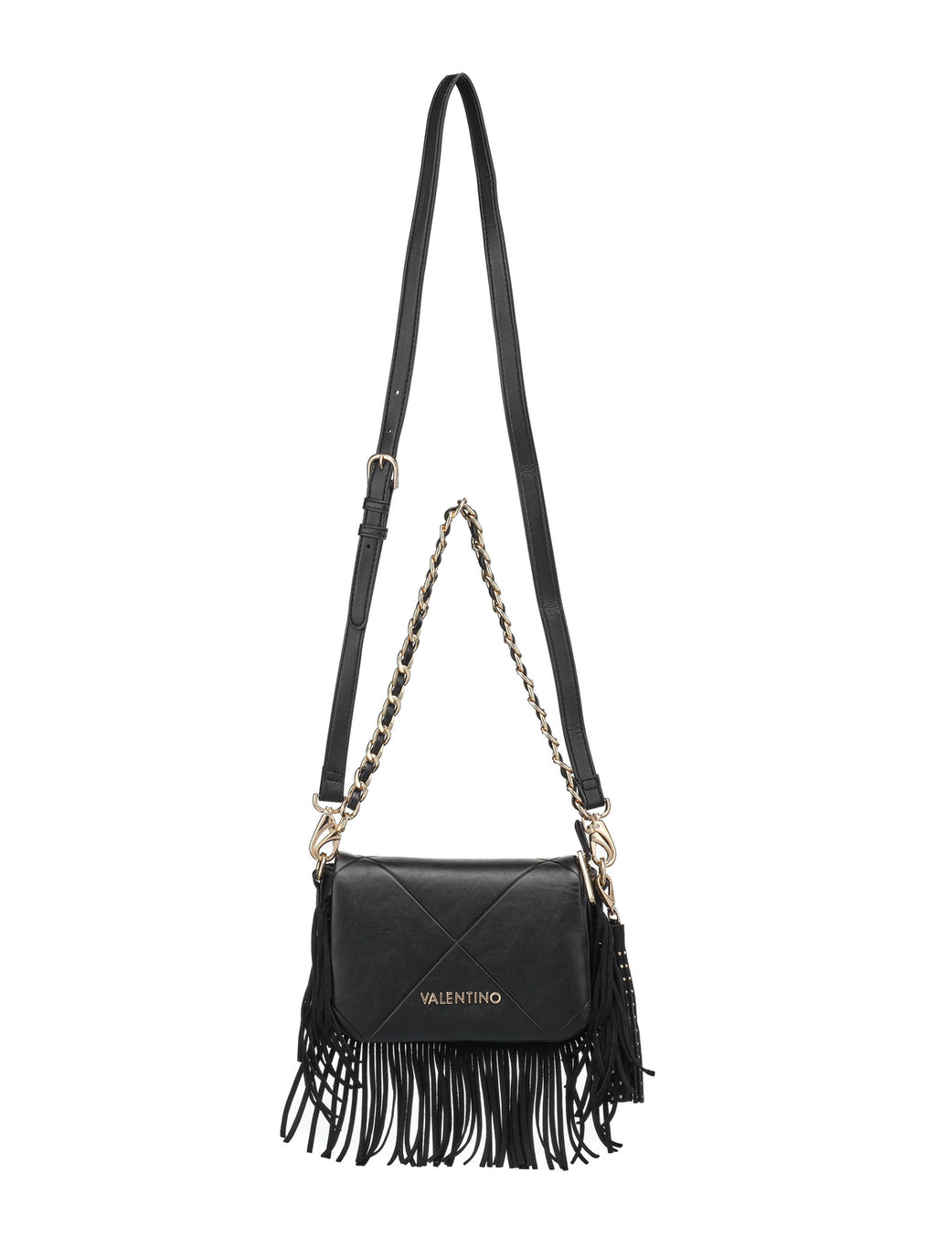 Women's Valentino Astrid Flap Bag In Black