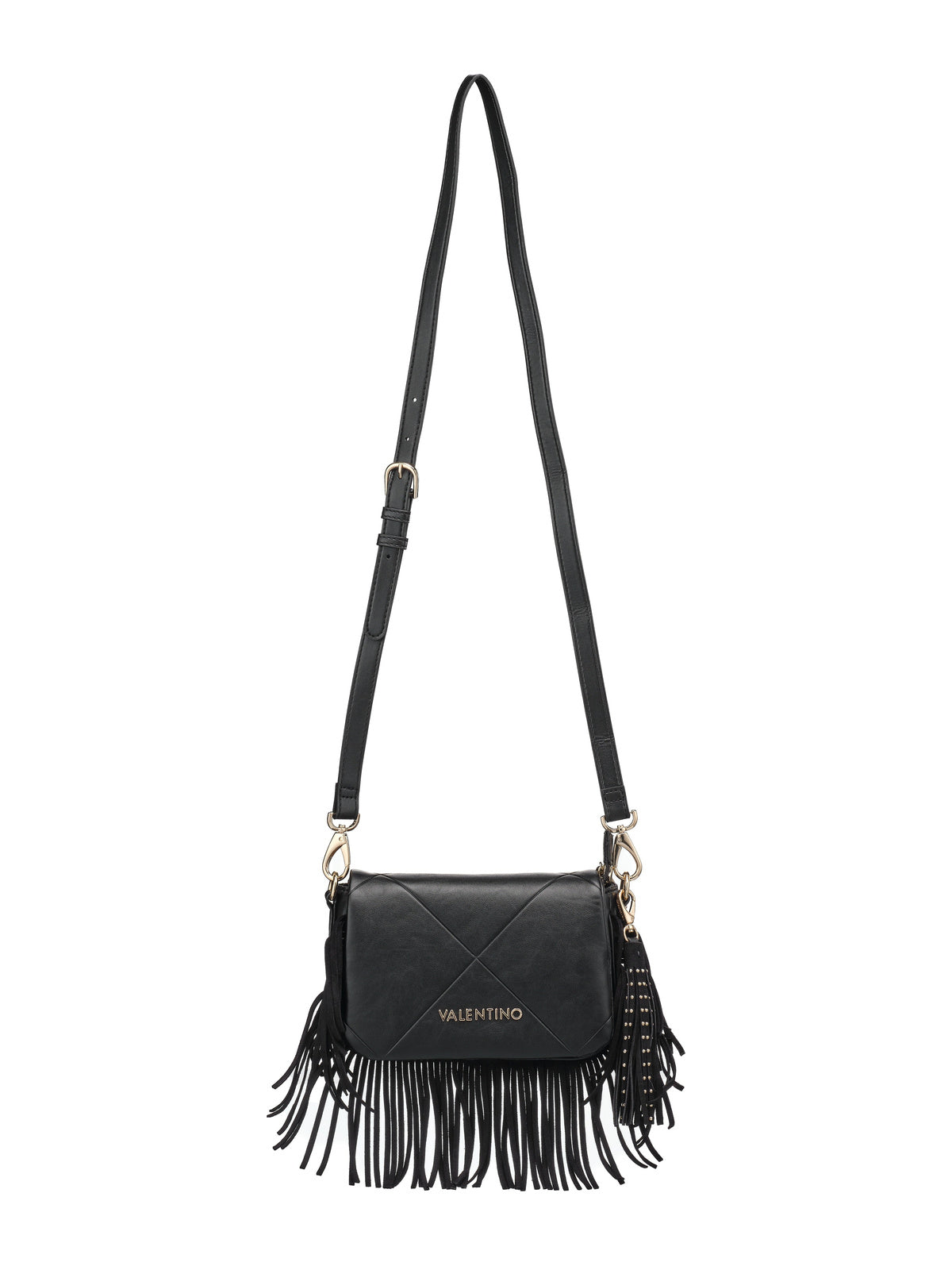 Women's Valentino Astrid Flap Bag In Black