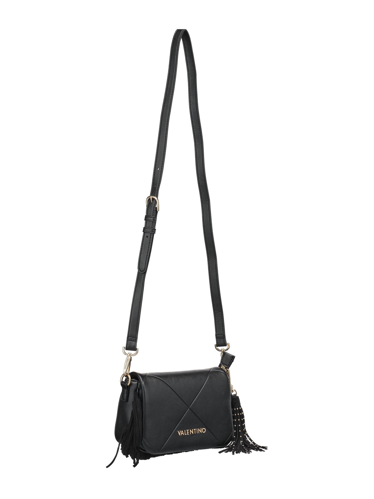 Women's Valentino Astrid Flap Bag In Black