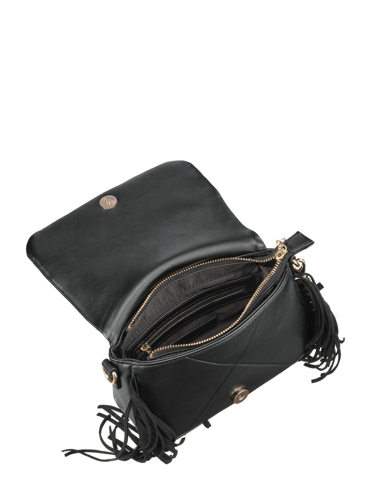 Women's Valentino Astrid Flap Bag In Black