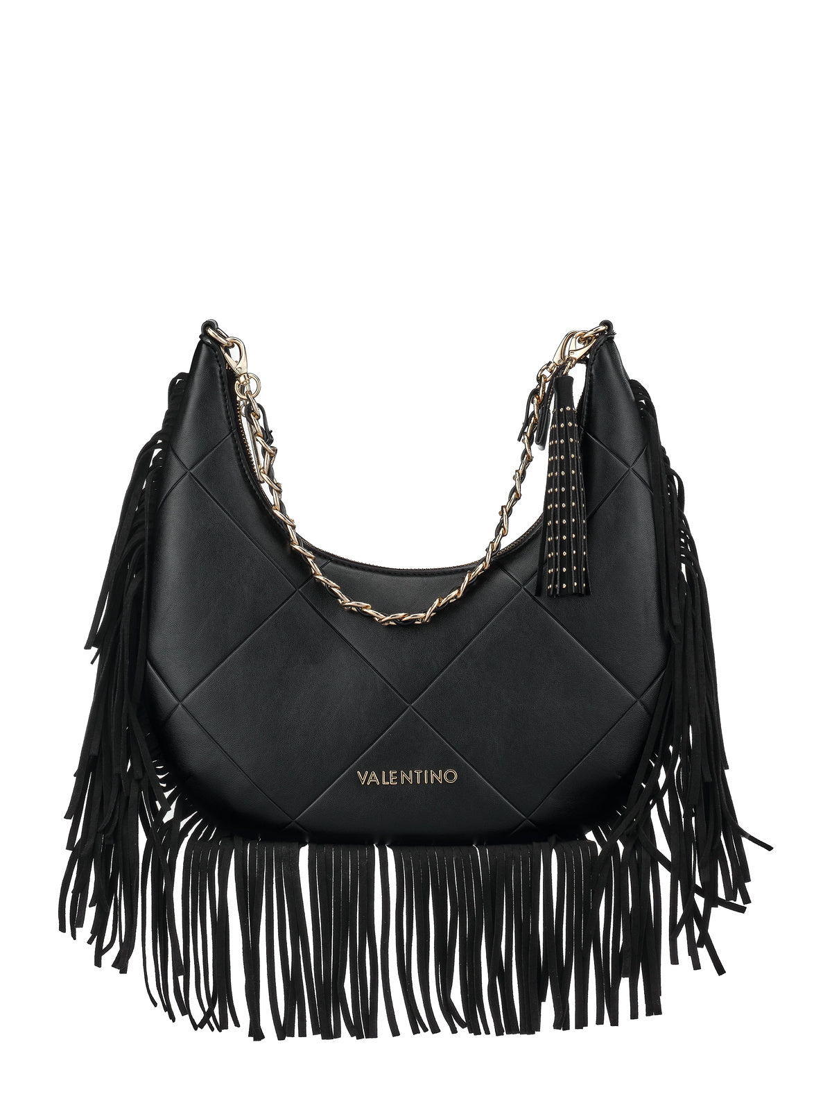 Women's Valentino Astrid Hobo Bag In Black