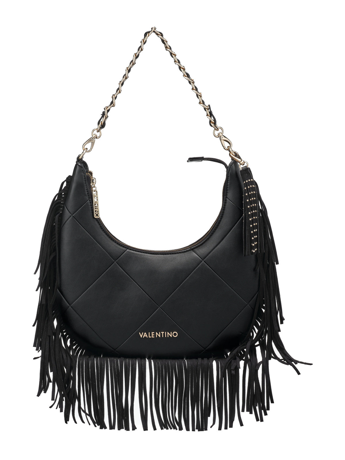 Women's Valentino Astrid Hobo Bag In Black