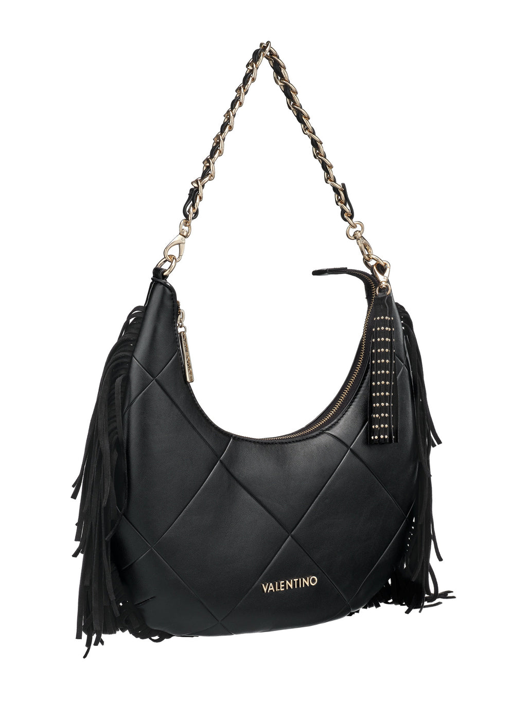 Women's Valentino Astrid Hobo Bag In Black