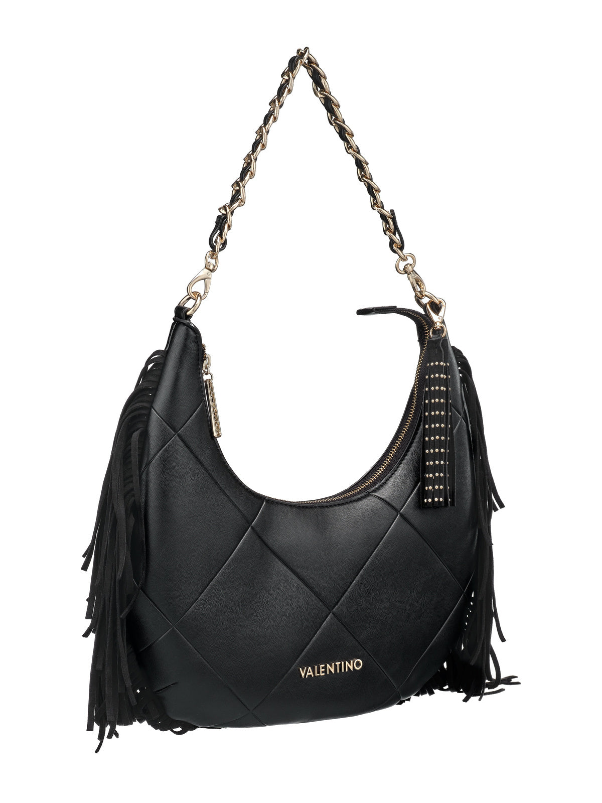 Women's Valentino Astrid Hobo Bag In Black