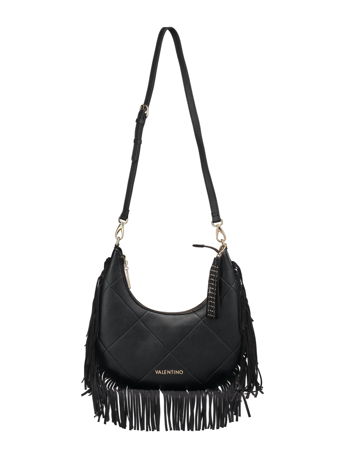 Women's Valentino Astrid Hobo Bag In Black