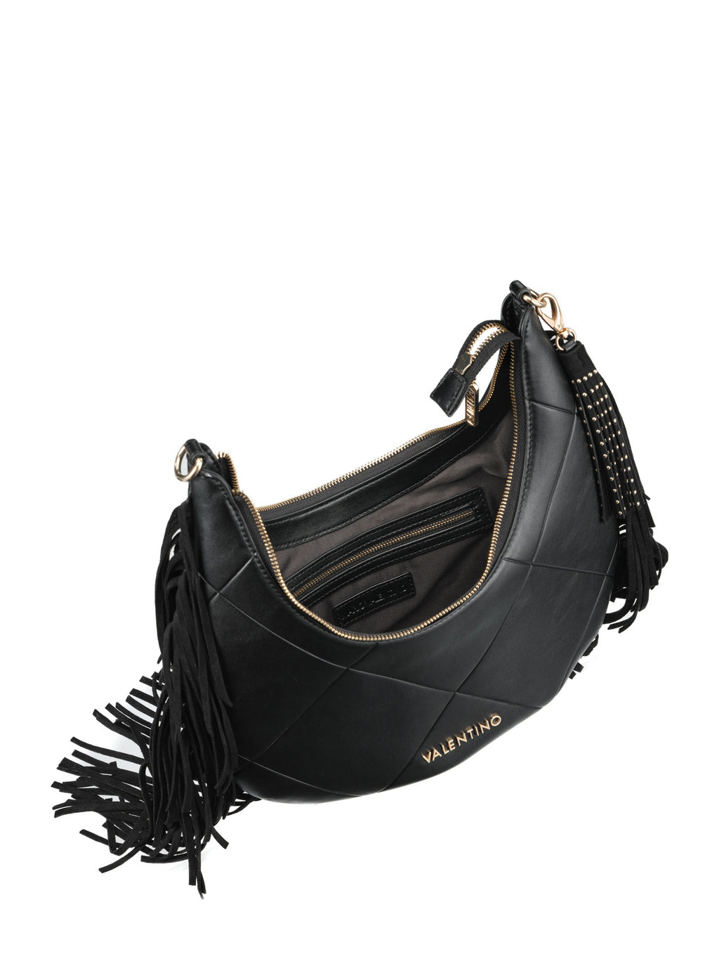 Women's Valentino Astrid Hobo Bag In Black