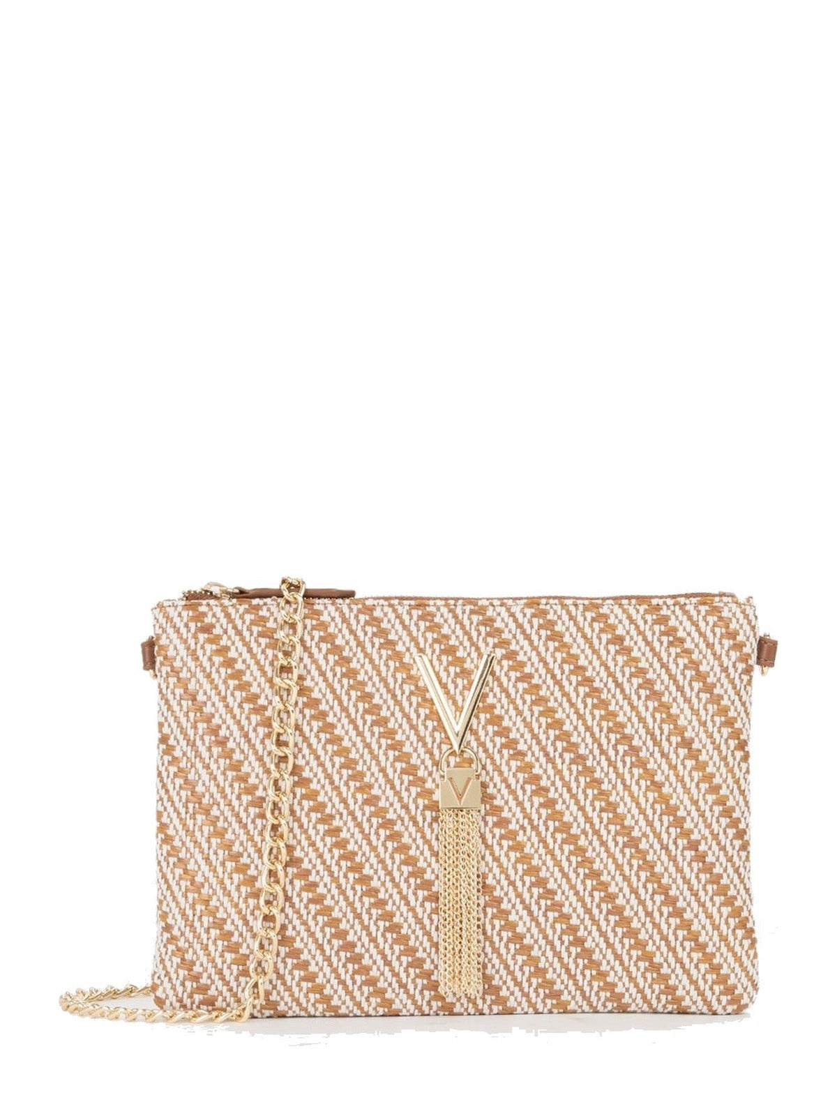 Women's Valentino Divina Summer Pochette in Tan