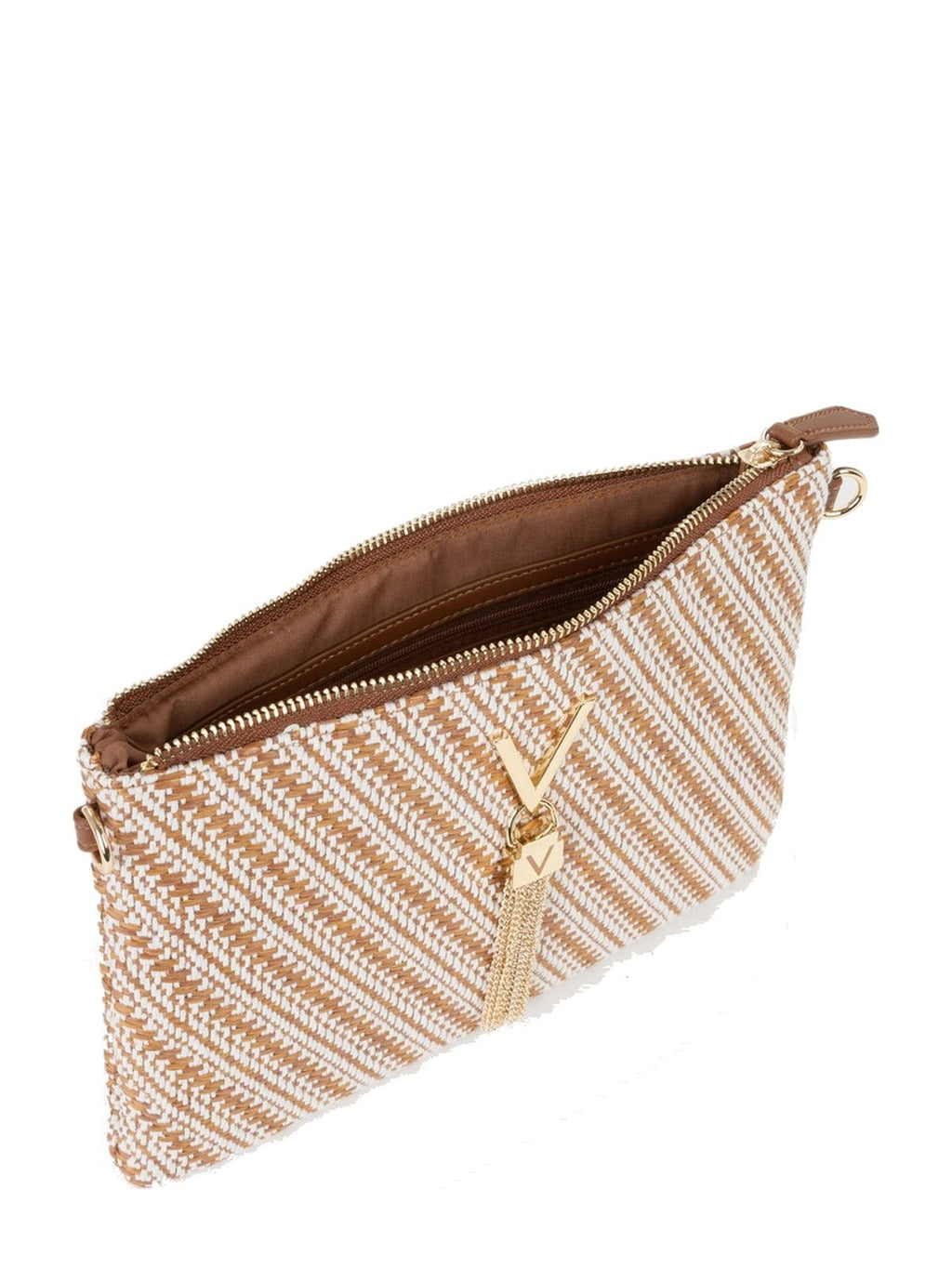 Women's Valentino Divina Summer Pochette in Tan