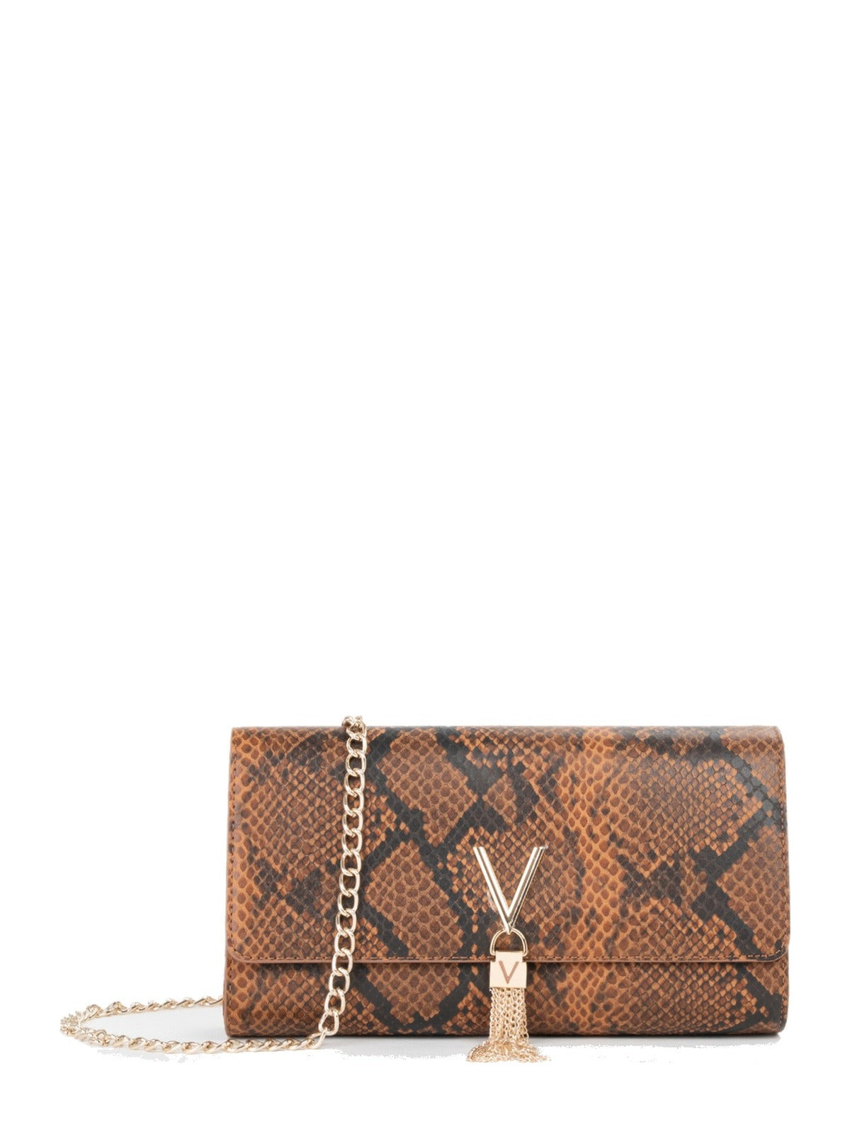 Women's Valentino Divina Winter Pochette Bag In Cuoio