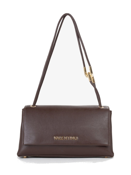 Women's Valentino Fable Re Flap Bag In Dark Brown