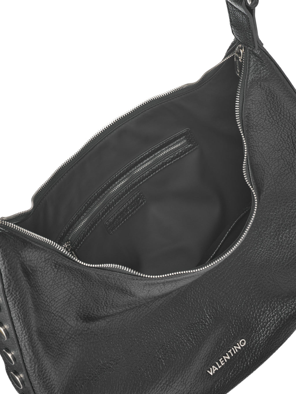 Women's Valentino Glam Hobo Bag In Black