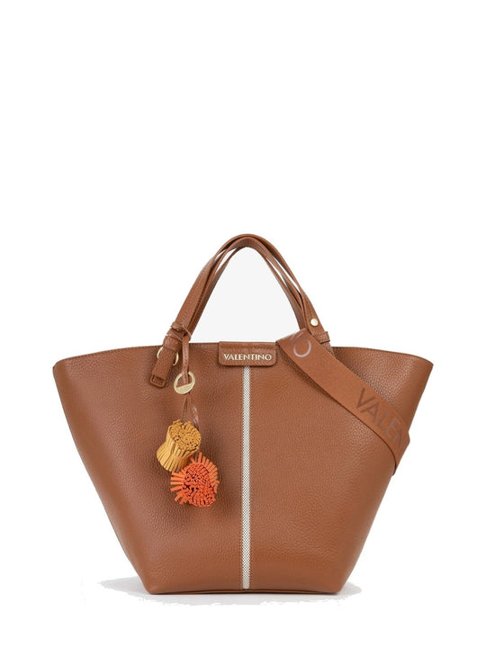 Women's Valentino Hybris Re Shopper Bag in Tan