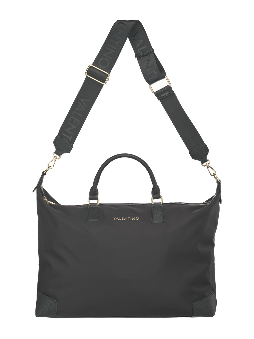Women's Valentino Jenny Re Hand Duffer Bag In Black