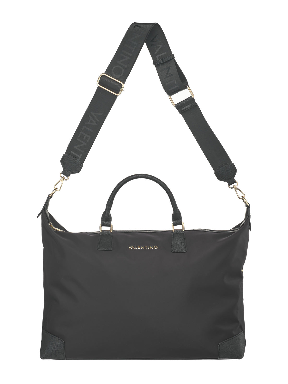 Women's Valentino Jenny Re Hand Duffer Bag In Black