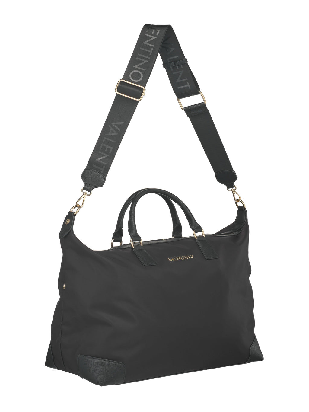 Women's Valentino Jenny Re Hand Duffer Bag In Black