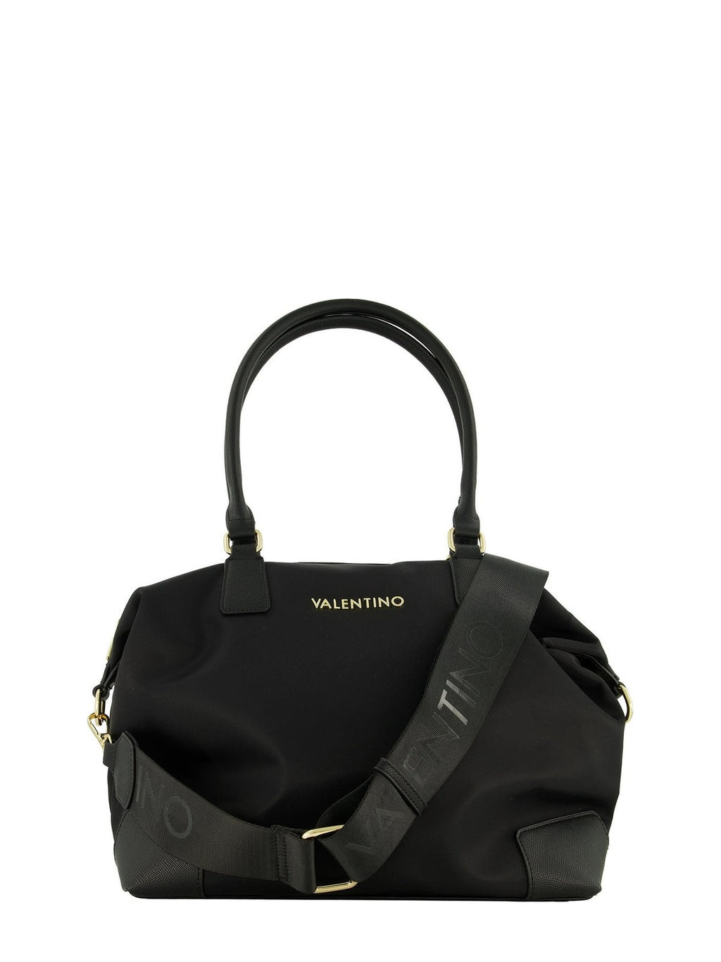 Women's Valentino Jolly Bis Re Shopper Bag in Black