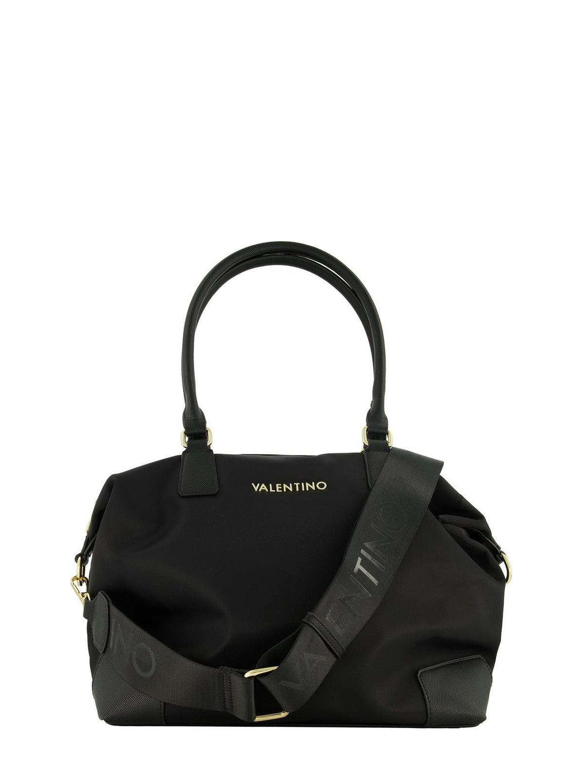 Women's Valentino Jolly Bis Re Shopper Bag in Black