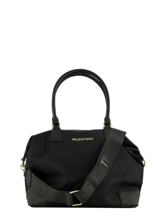 Women's Valentino Jolly Bis Re Shopper Bag in Black
