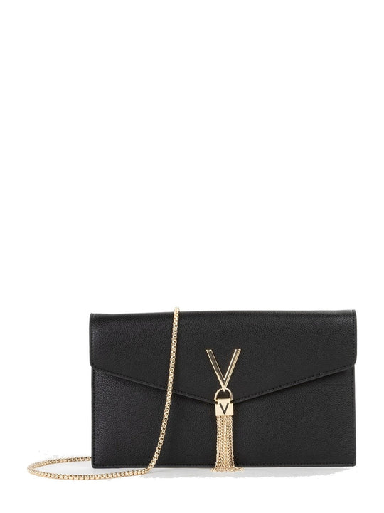 Women's Valentino Luxe Pochette In Black