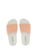 Women's Valentino Pink Pool Slides