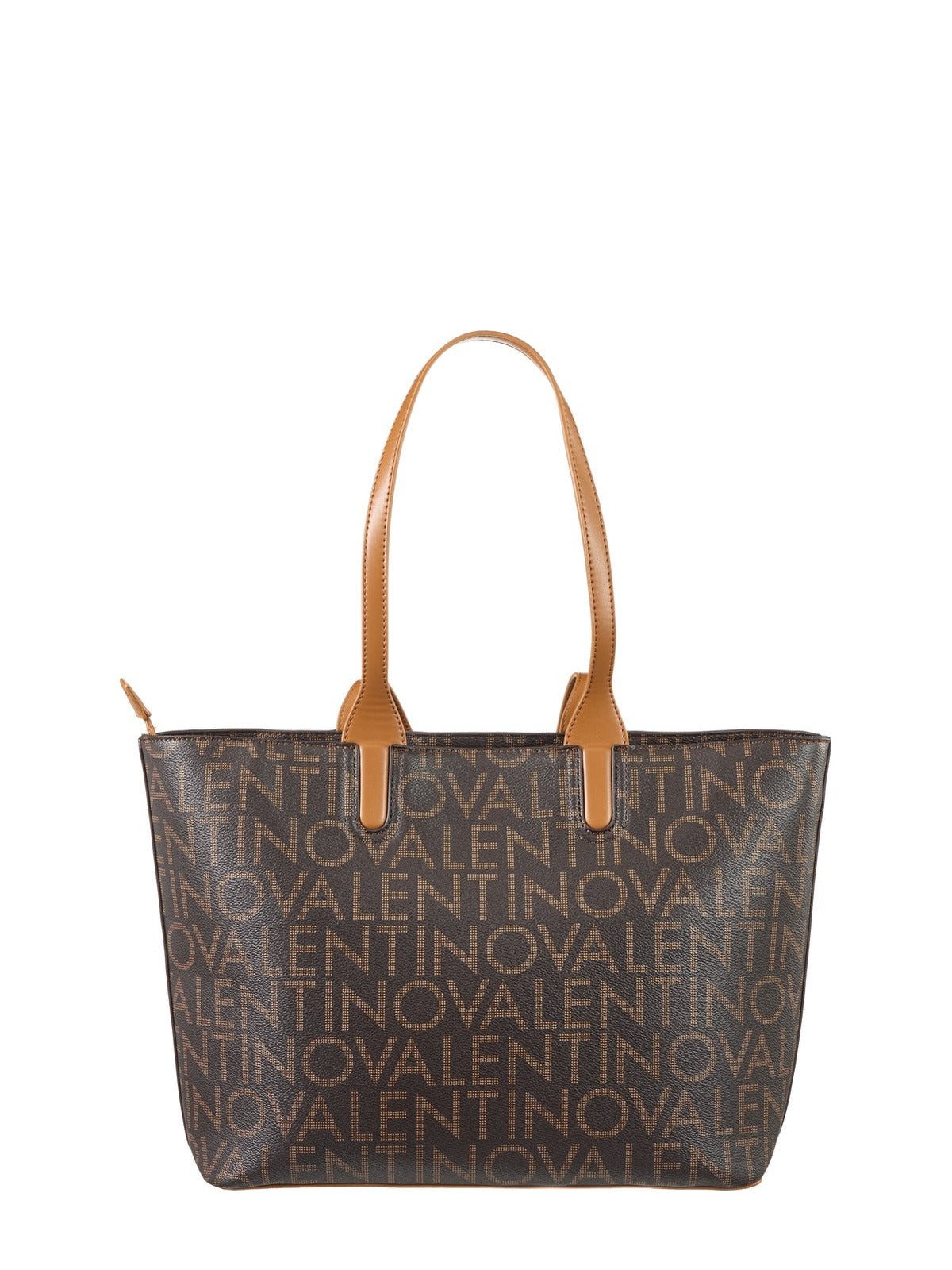 Women's Valentino Regina Re Shopping Bag In Dark Brown