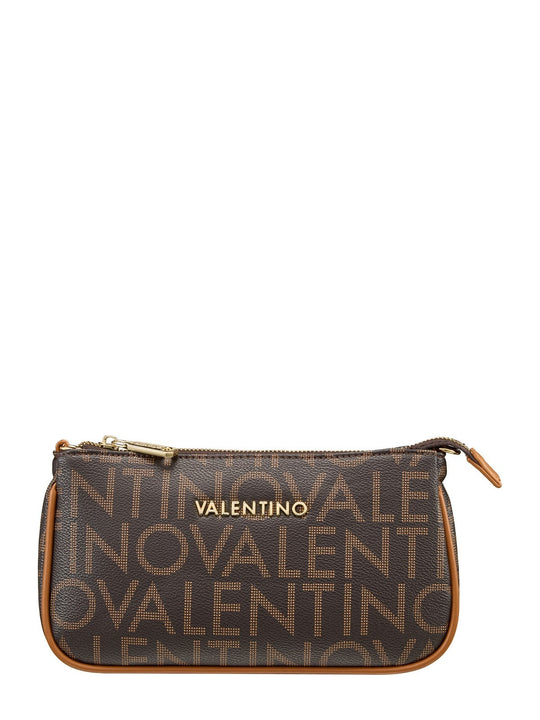 Women's Valentino Regina Re Shoulder Bag In Dark Brown