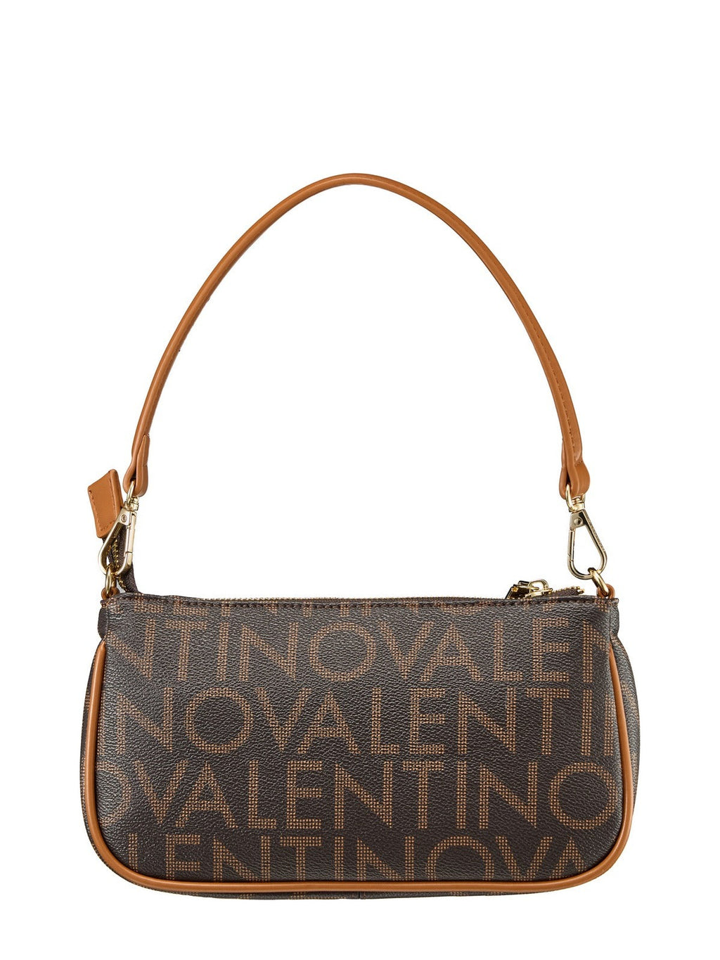 Women's Valentino Regina Re Shoulder Bag In Dark Brown