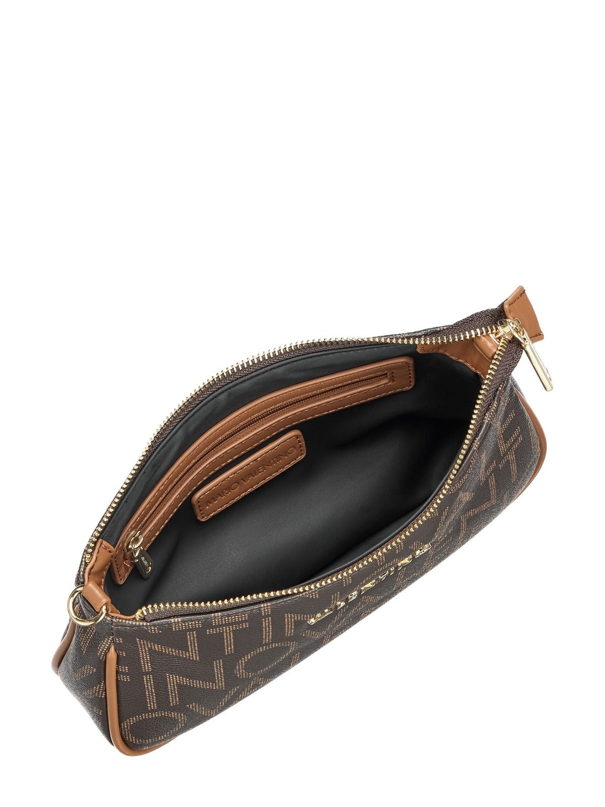 Women's Valentino Regina Re Shoulder Bag In Dark Brown