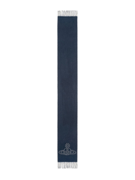 Womens Vivienne Westwood 25X185 Scarf Mineral Grey Scarve