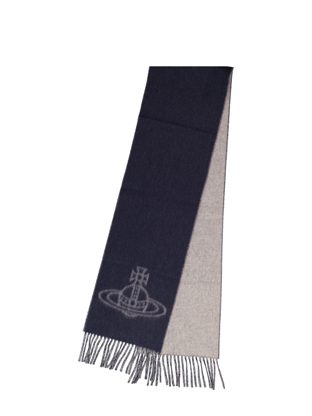 Womens Vivienne Westwood 25X185 Scarf Mineral Grey Scarve