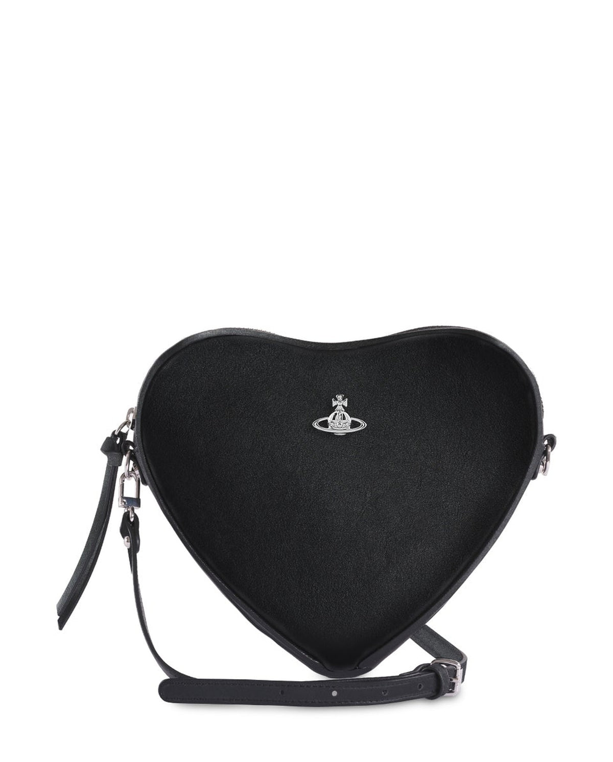 Women's Vivienne Westwood Alexa Heart Crossbody in Black