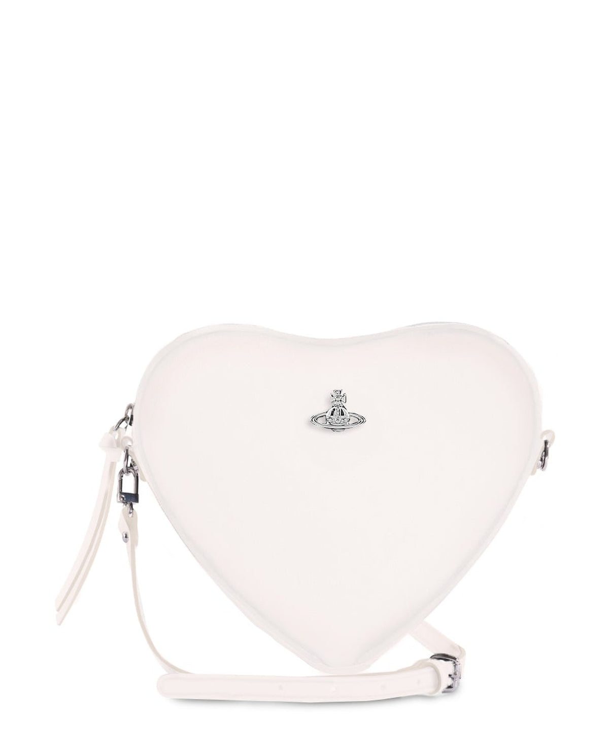 Women's Vivienne Westwood Alexa Heart Crossbody in White