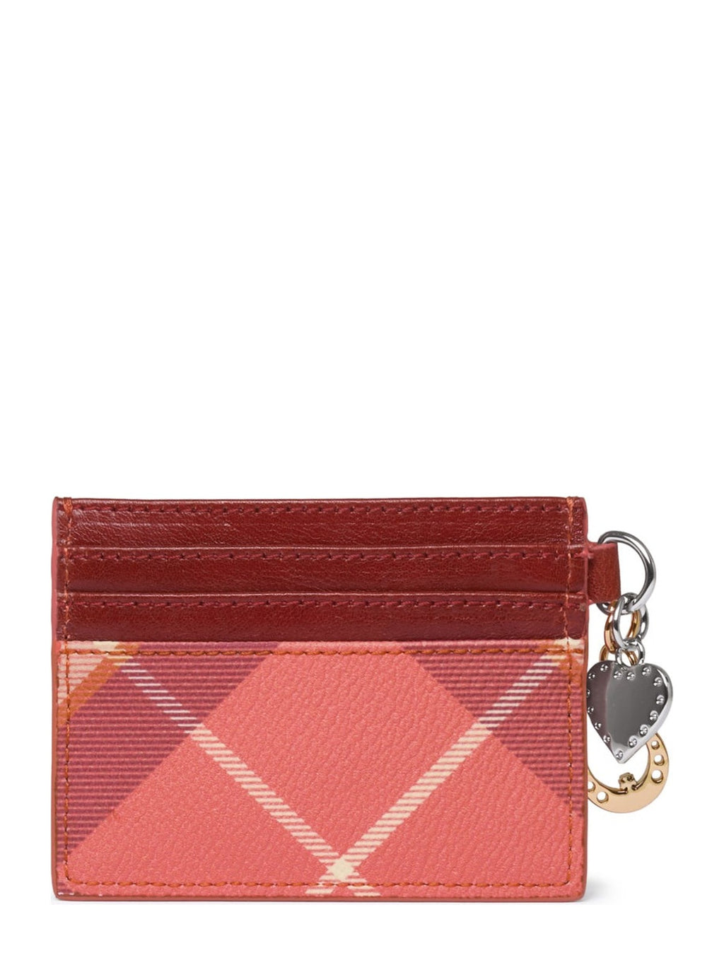 Women's Vivienne Westwood Card Holder with Charms in Fraser Pink