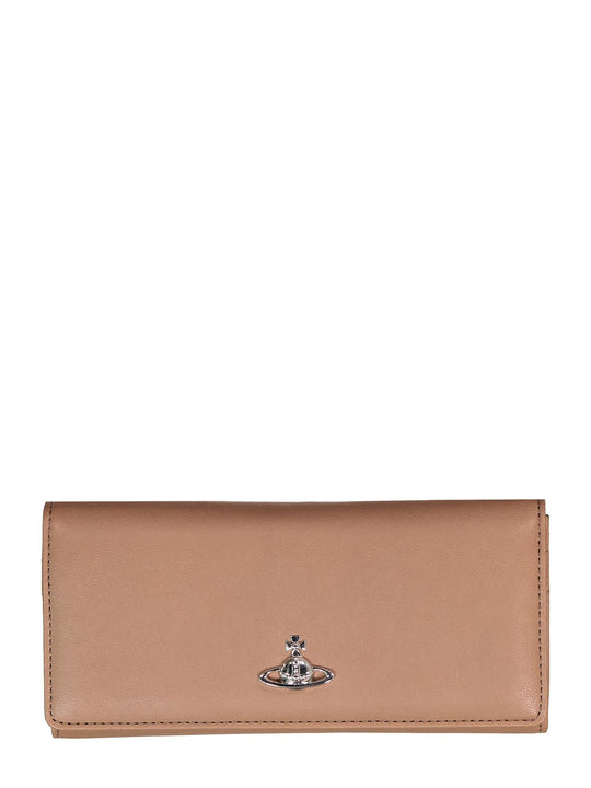 Womens Vivienne Westwood Classic Credit Card Grey Wallet