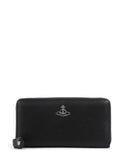 Womens Vivienne Westwood Classic Zip Round Black Wallet