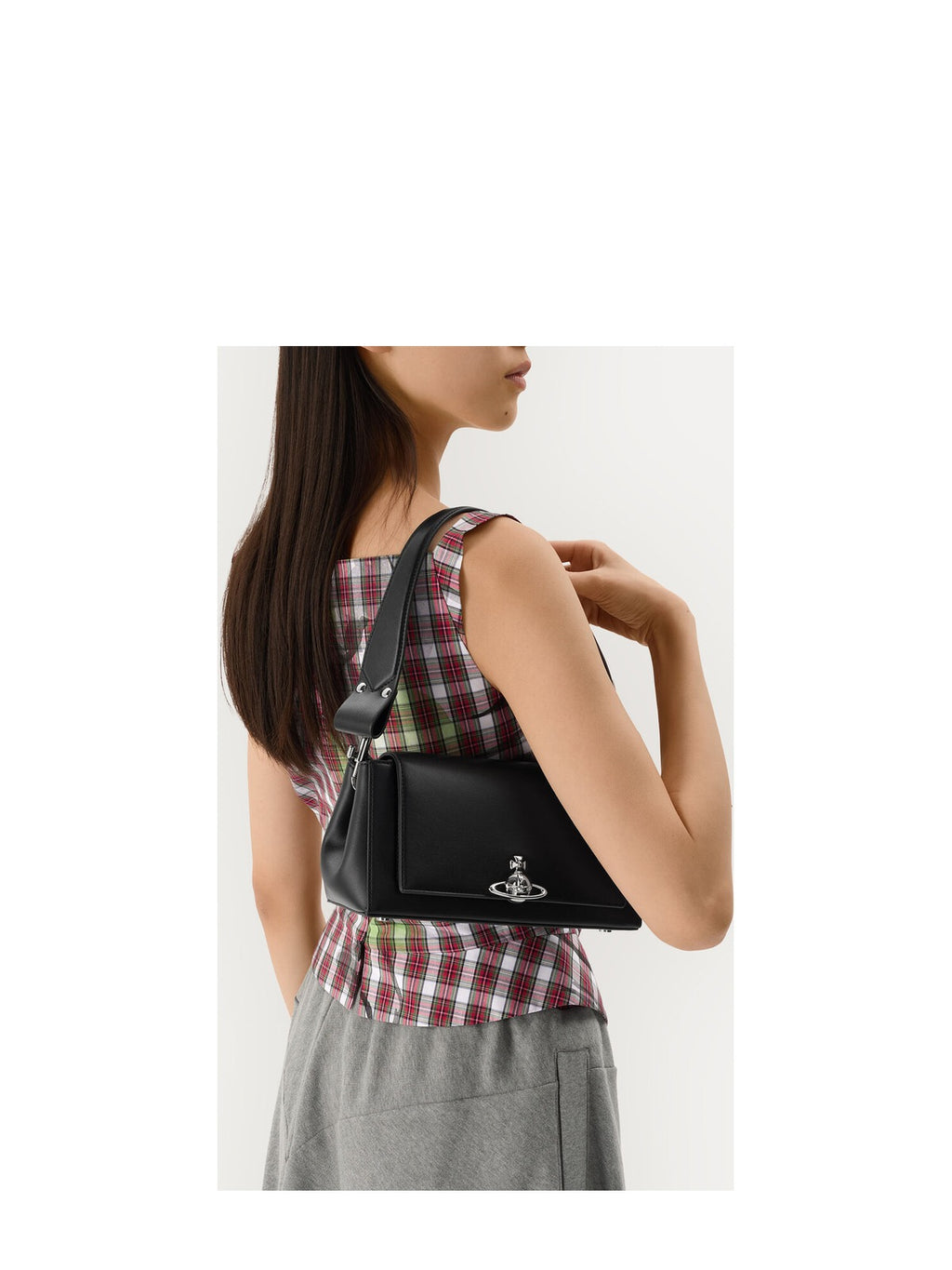 Women's Vivienne Westwood Hazel Medium Handbag in Black