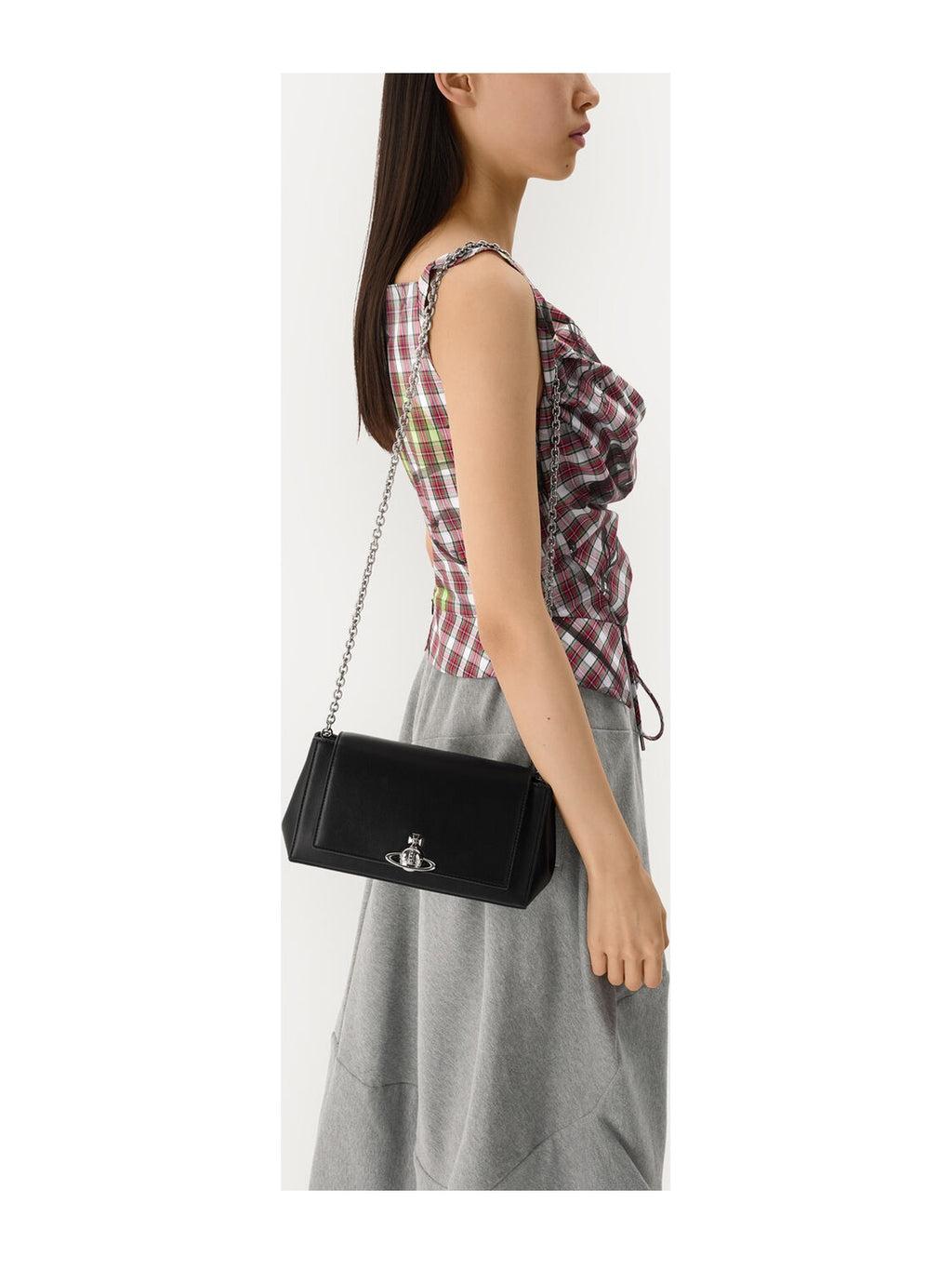 Women's Vivienne Westwood Hazel Medium Handbag in Black