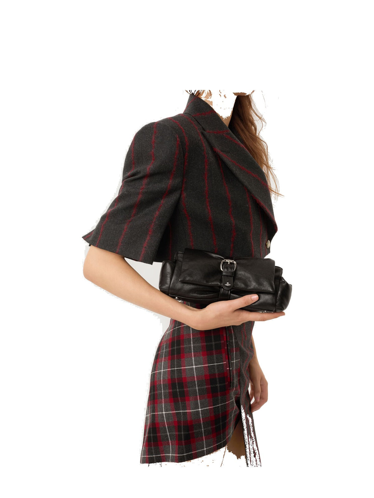 Women's Vivienne Westwood Hazel Treasure Clutch in Black