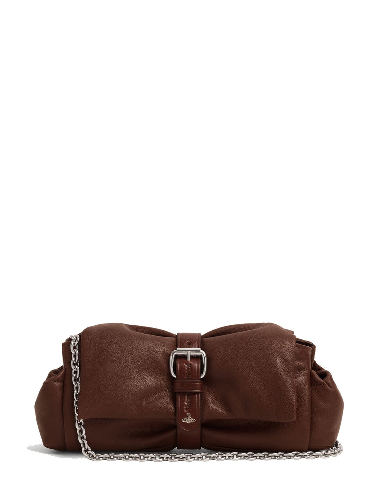 Women's Vivienne Westwood Hazel Treasure Clutch in Chestnut