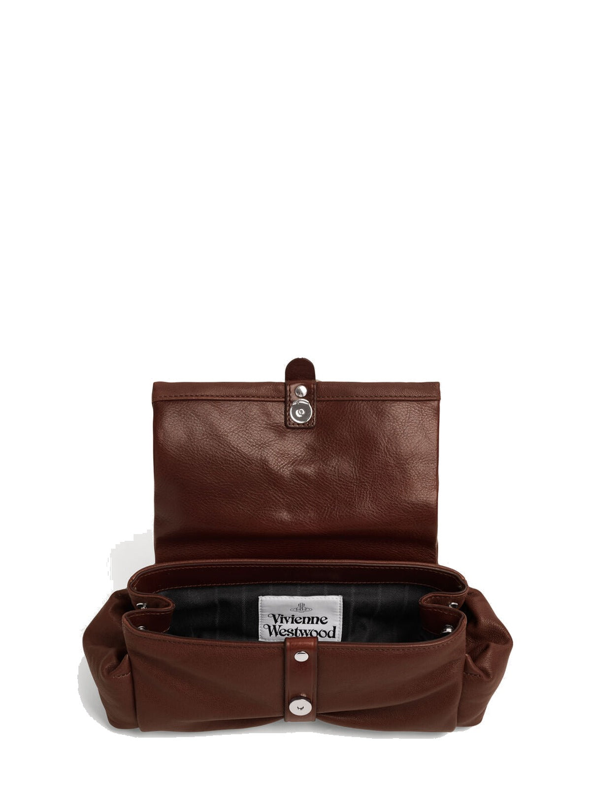 Women's Vivienne Westwood Hazel Treasure Clutch in Chestnut