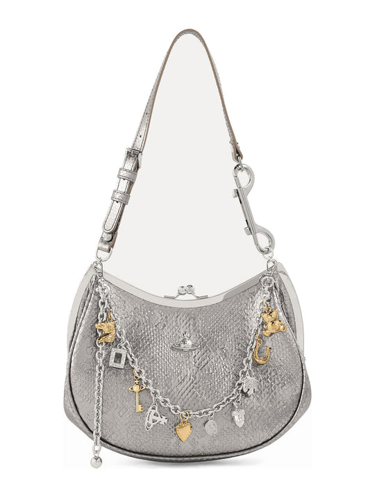 Women's Vivienne Westwood Iron Charms Frame Purse