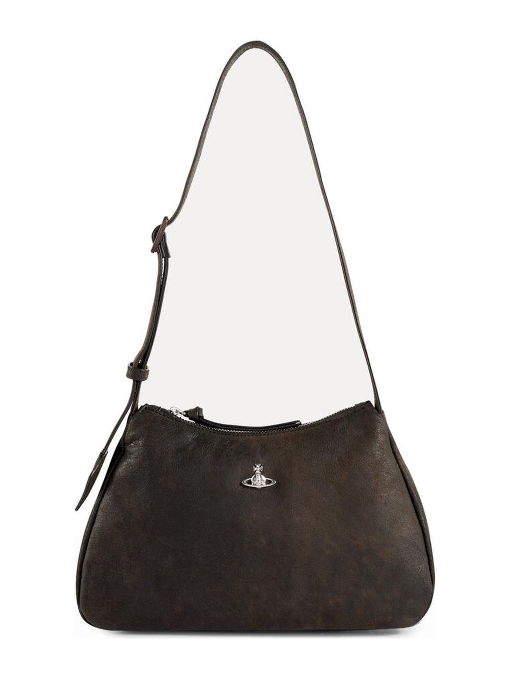 Womens Vivienne Westwood Kate Shoulder Bag in Dark Brown