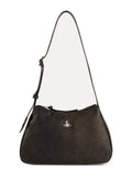 Womens Vivienne Westwood Kate Shoulder Bag in Dark Brown