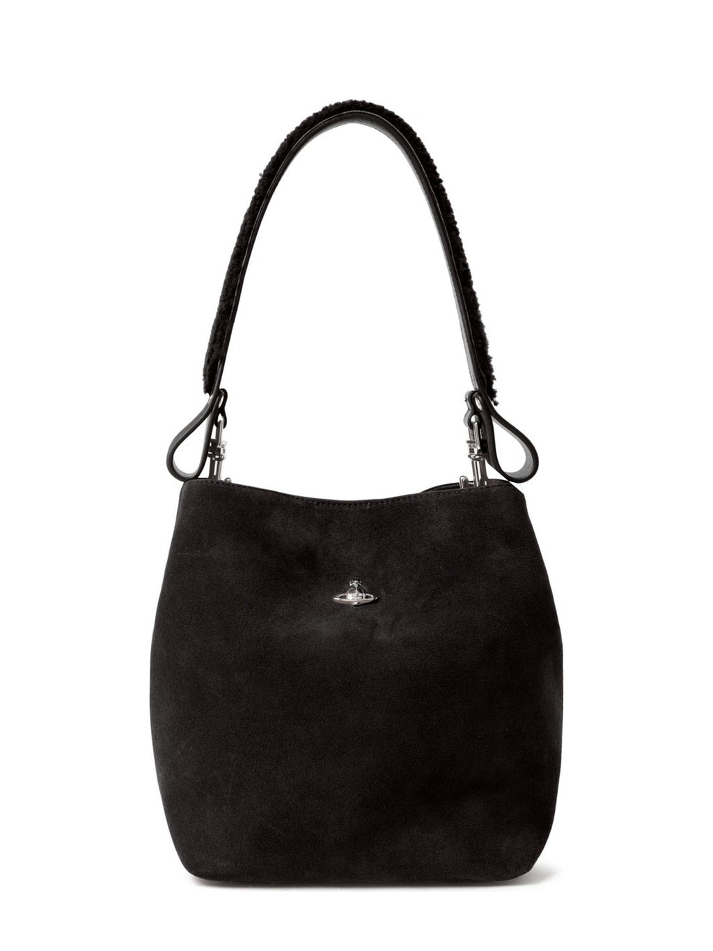 Women's Vivienne Westwood Lottie Small Shoulder Bag in Black