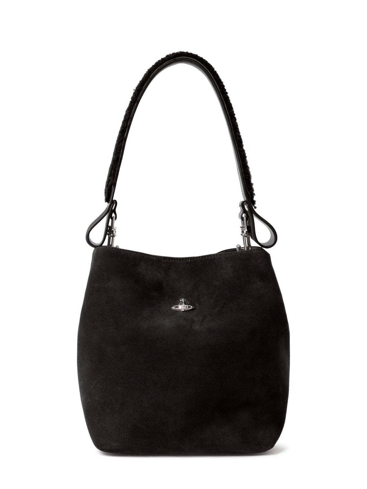 Women's Vivienne Westwood Lottie Small Shoulder Bag in Black